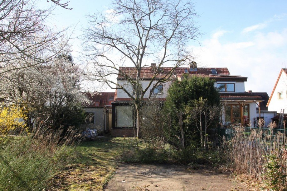 Gartenansicht Doppelhaush�lfte Berlin